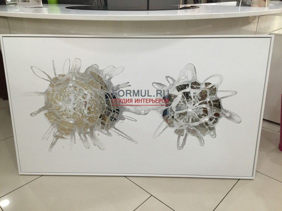 Панно Franco Bertozzini Vision B bianco